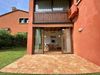 Ground floor apartment in a renowned and quiet area with lots of greenery and a swimming pool in Soiano del Lago