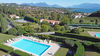 Bright three-room apartment with beautiful lake view in Padenghe sul Garda