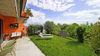 Renovated three-room apartment with private garden and lake view in Soiano del Lago