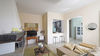Renovated three-room apartment with private garden and lake view in Soiano del Lago