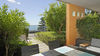 Two-room apartment with lake view in a residence directly on the lake in Padenghe sul Garda