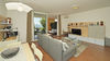 Two-room apartment with lake view in a residence directly on the lake in Padenghe sul Garda
