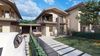 Newly built portion of two-family house with garden in Calvagese della Riviera