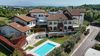 Two-level apartment with large balcony in a residence with swimming pool in Lonato del Garda