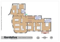 Detached villa in need of renovation with lake views, near “Vittoriale degli Italiani”, with swimming pool and 10,000 m² park in Gardone Riviera for sale