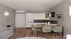 Recently renovated three-room apartment with veranda, garden and two parking spaces for sale in Salò