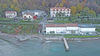 Two-room lake front apartment with living terracce in Cisano for Sale