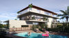 Three-room apartment with wide private terrace in new residence with pool in Salò for Sale
