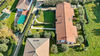 Detached villa with private garden and panoramic view for sale in San Felice del Benaco