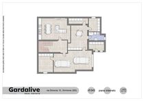 Sirmione, Colombare. Semi-detached villa with private garden for sale