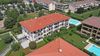 Sirmione, Colombare. Furnished two-room apartment with terrace and swimming pool for sale