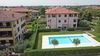 Sirmione, Colombare. Furnished two-room apartment with terrace and swimming pool for sale