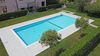 Sirmione, Colombare. Furnished two-room apartment with terrace and swimming pool for sale