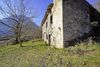 Characteristic stone rustic house immersed in the green hills of Gargnano
