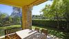 Three-room apartment with private garden, porch and garage